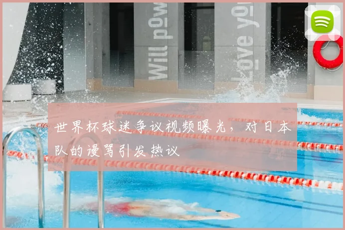 世界杯球迷争议视频曝光,对日本队的谩骂引发热议